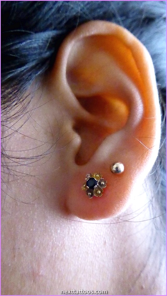 Double Lobe Piercing Ideas - Are Double Lobe Piercings Tacky?