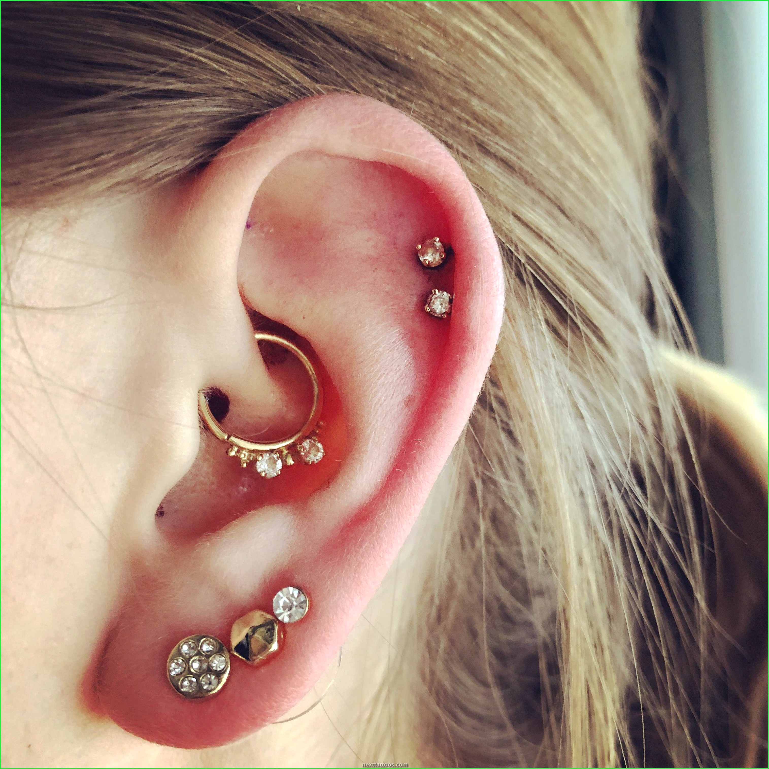 Double Helix Piercing Ideas