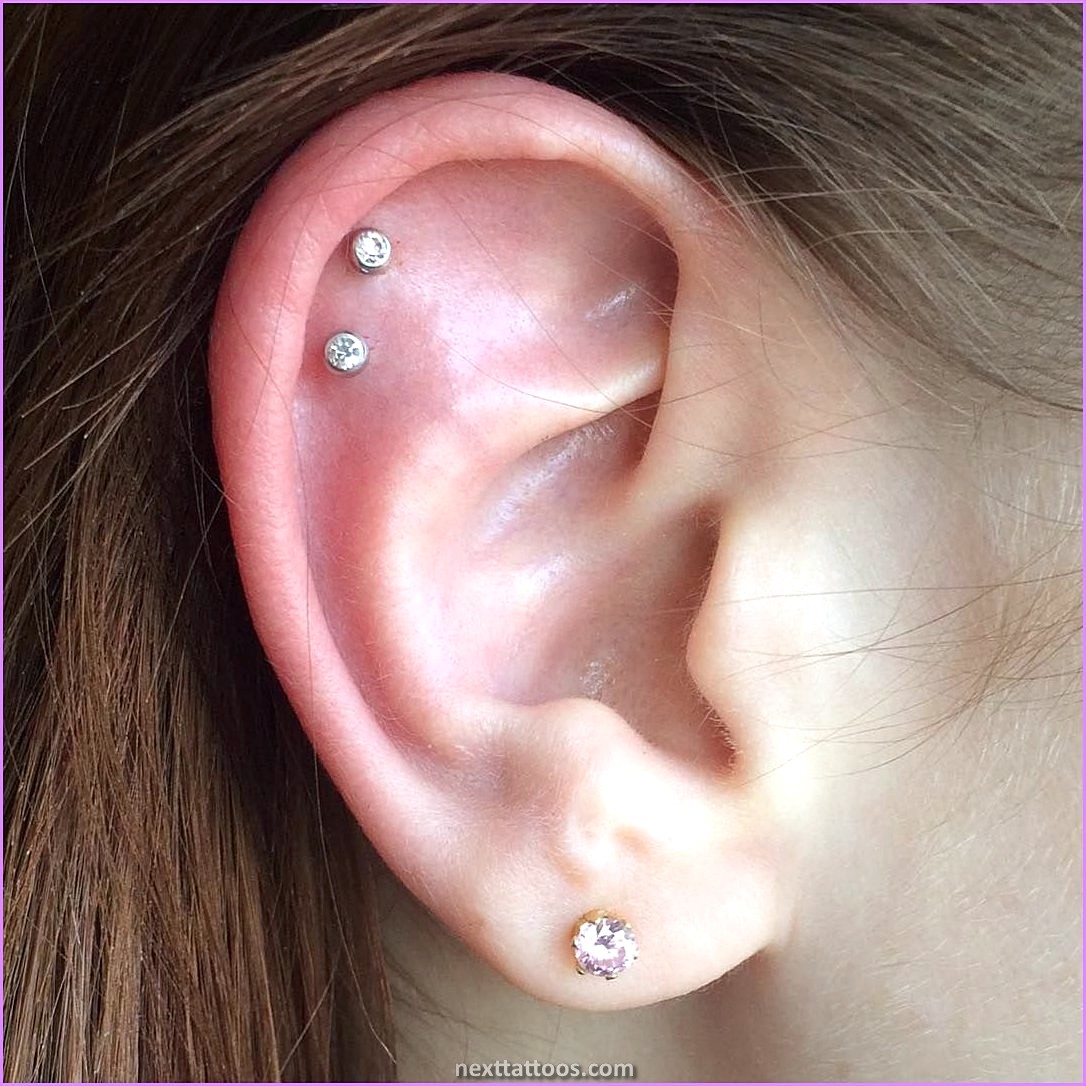 Double Helix Piercing Ideas