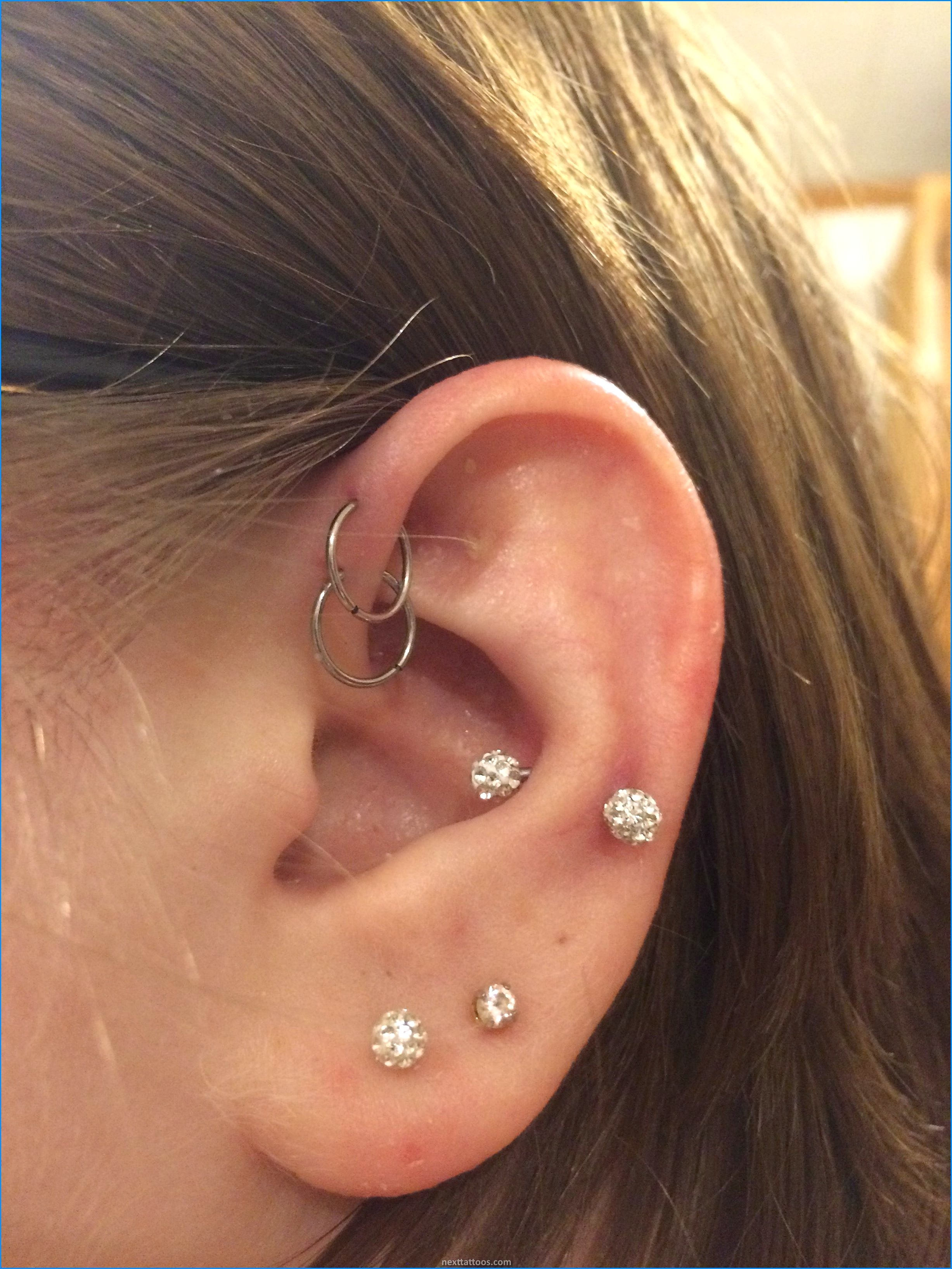 Double Helix Piercing Ideas