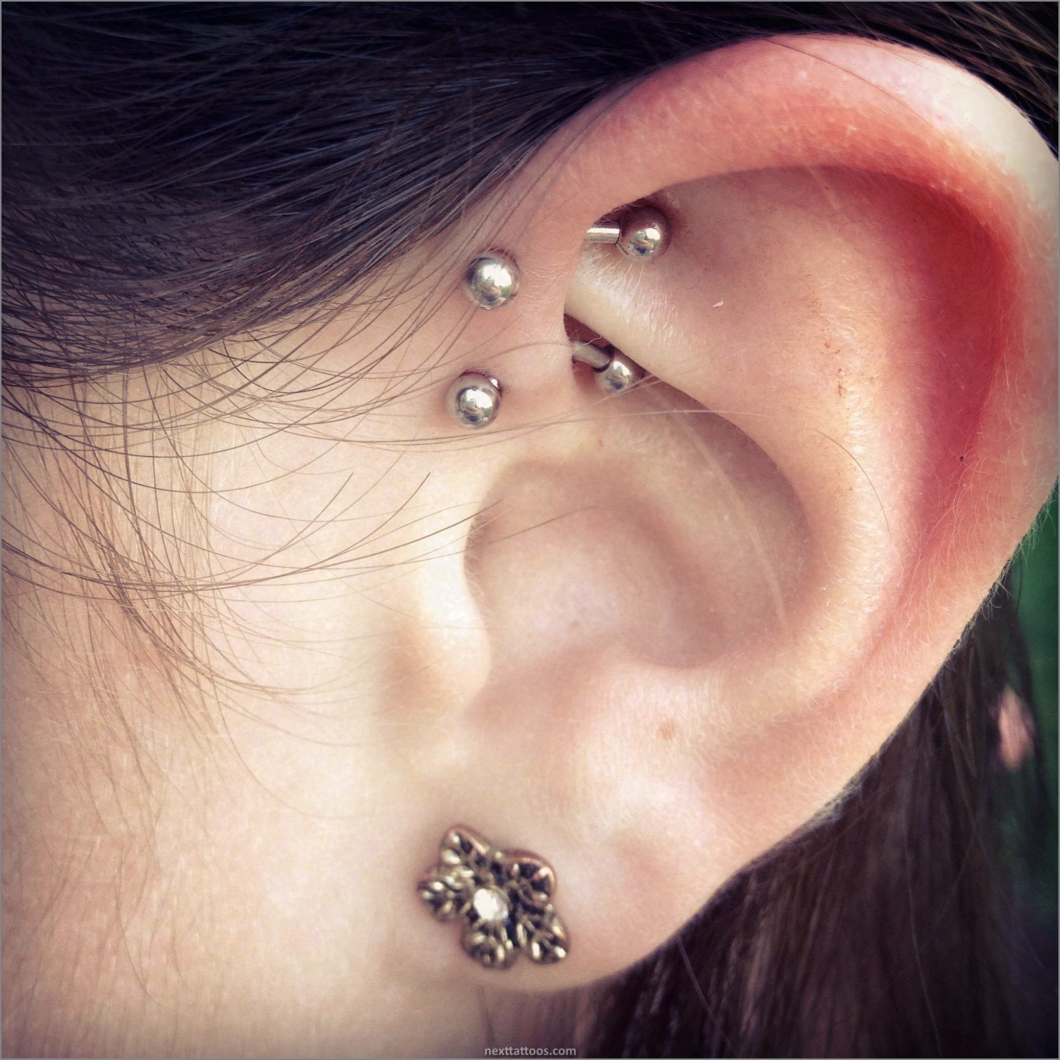 Double Helix Piercing Ideas