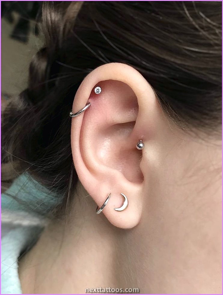 Double Helix Piercing Ideas