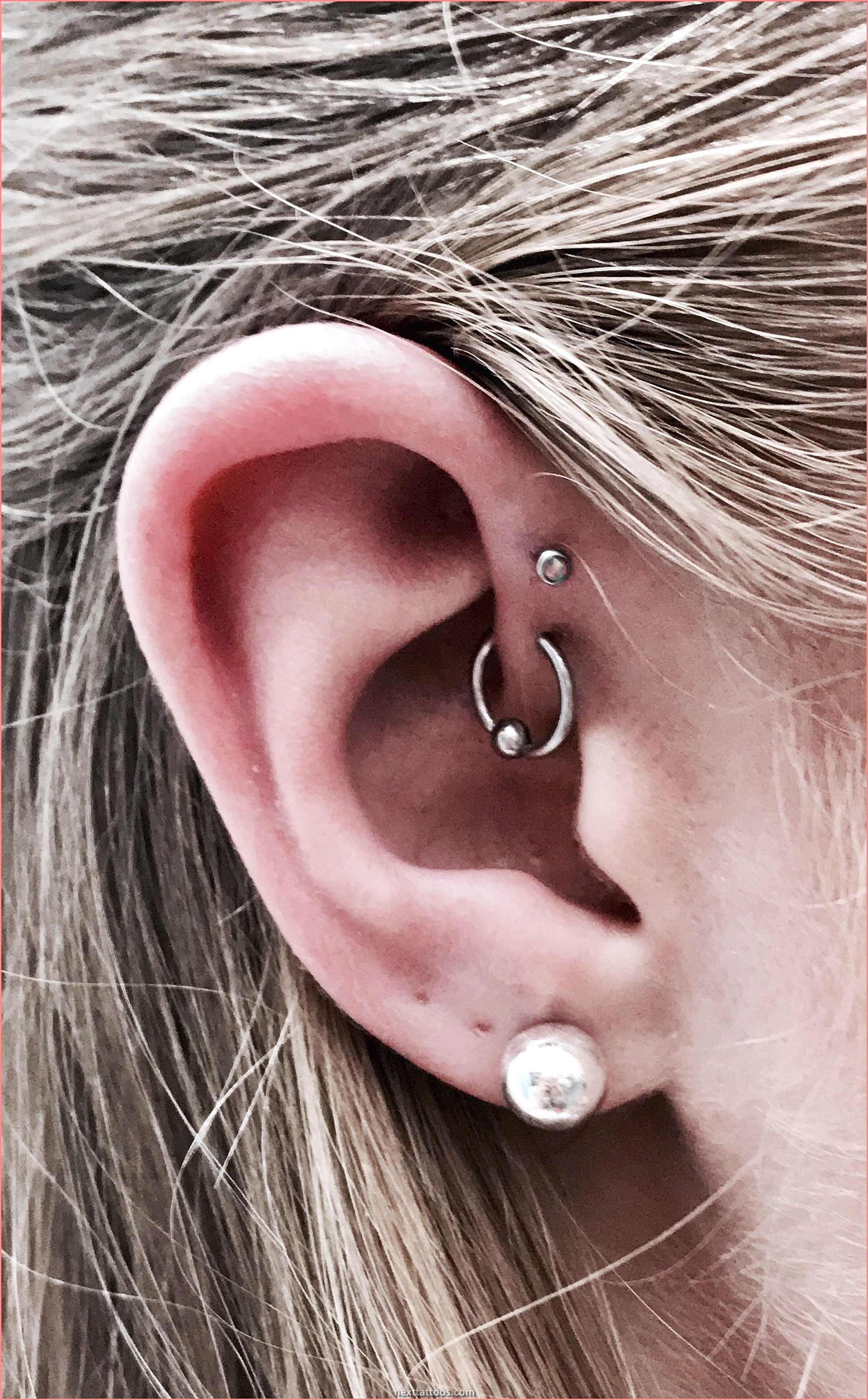 Double Helix Piercing Ideas