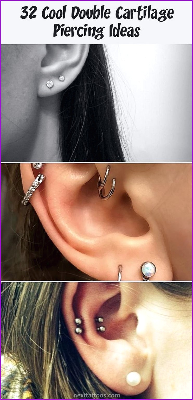 Double Ear Piercing Ideas