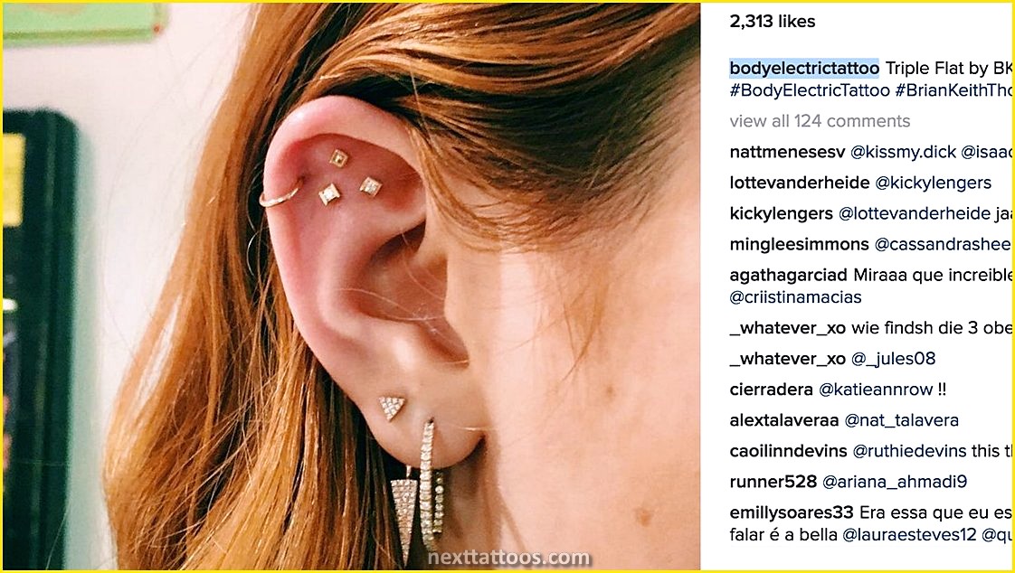 Ear Piercing Ideas For Females