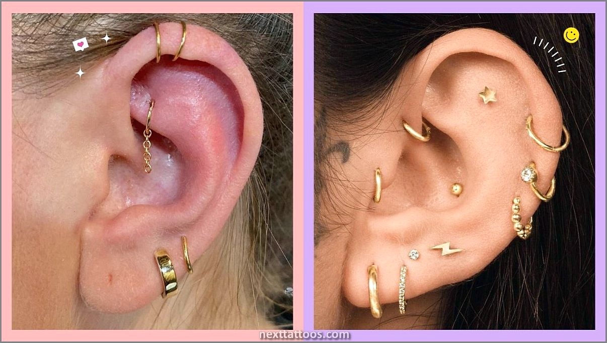 Top 5 Cartilage Ear Piercing Ideas