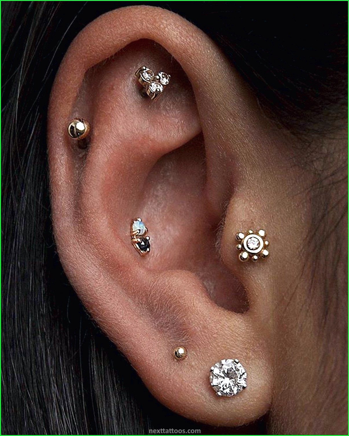 Unique Multiple Ear Piercing Ideas