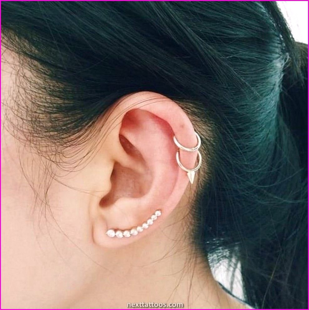 Unique Multiple Ear Piercing Ideas