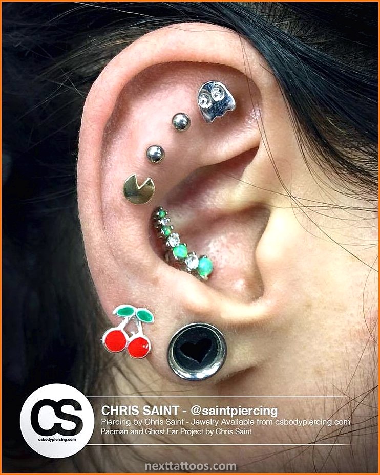 Unique Multiple Ear Piercing Ideas