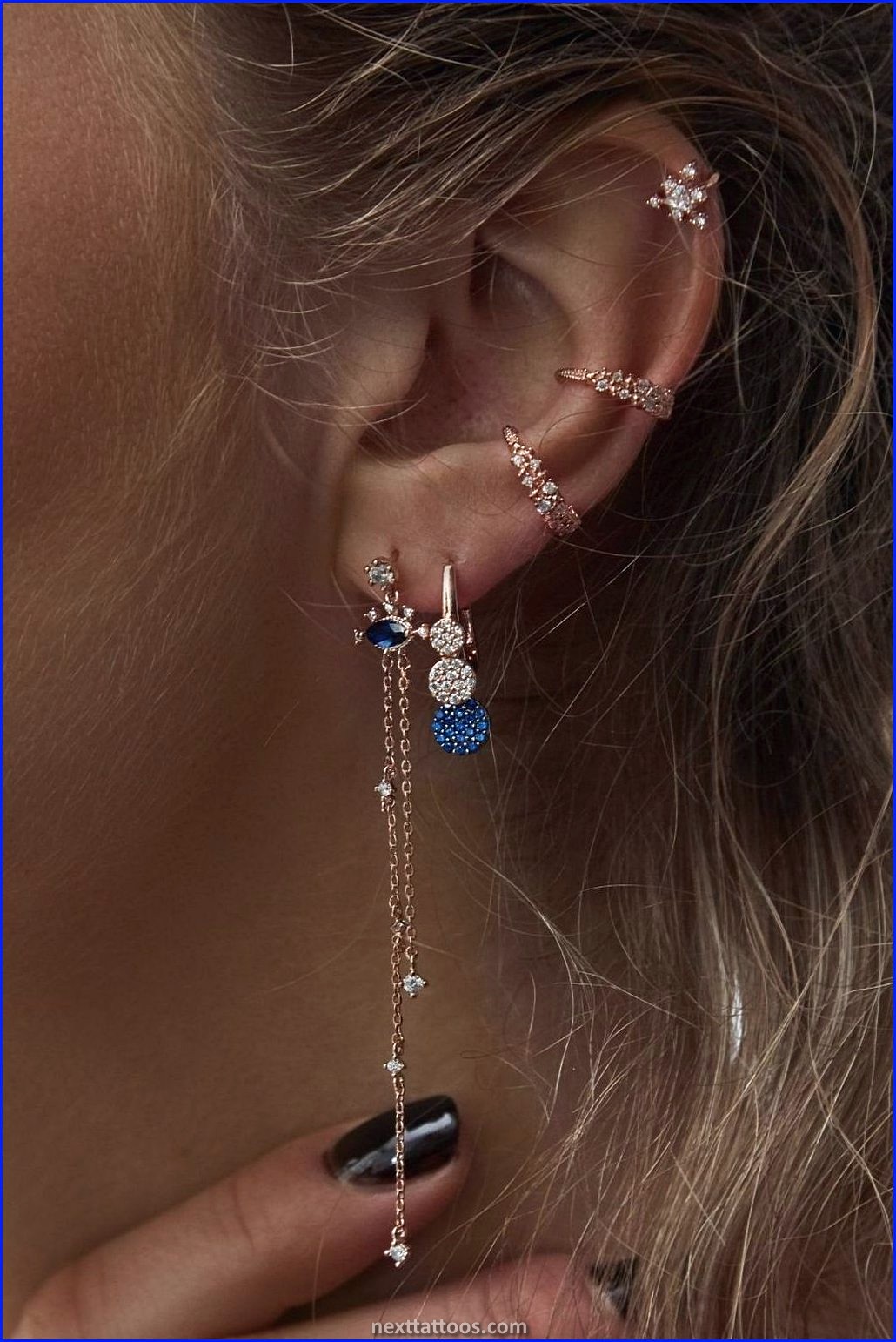 Unique Multiple Ear Piercing Ideas