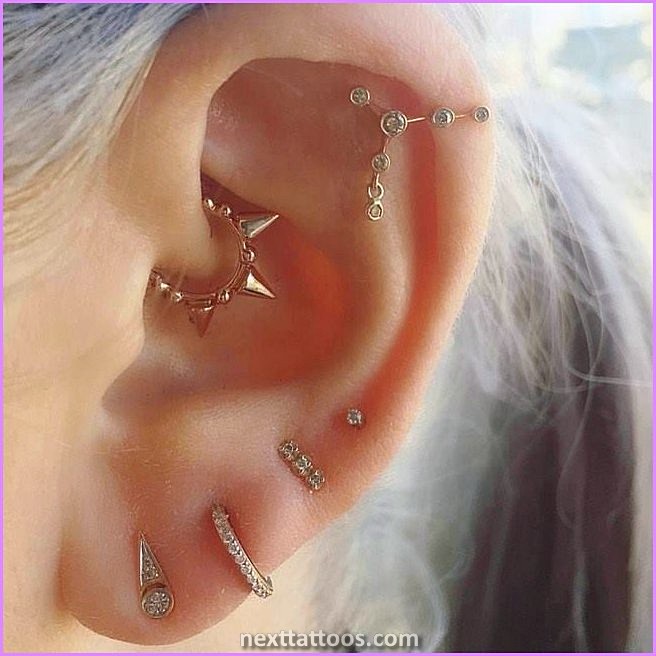 Unique Multiple Ear Piercing Ideas