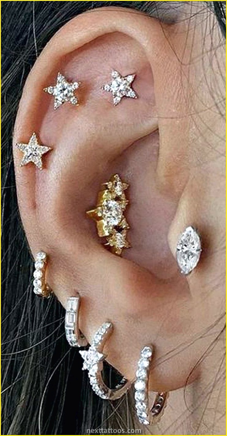 Unique Multiple Ear Piercing Ideas