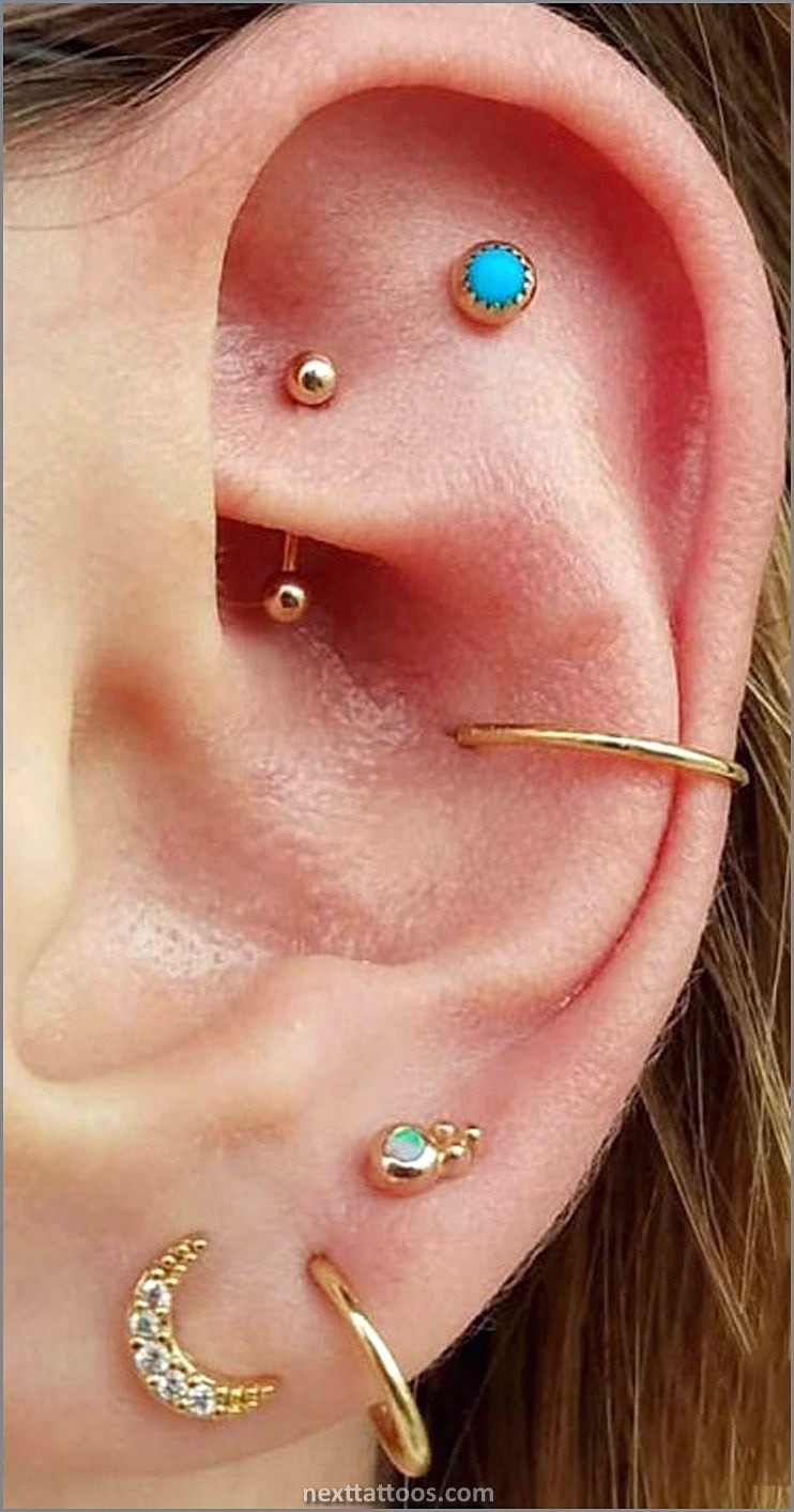 Women's Ear Piercing Ideas