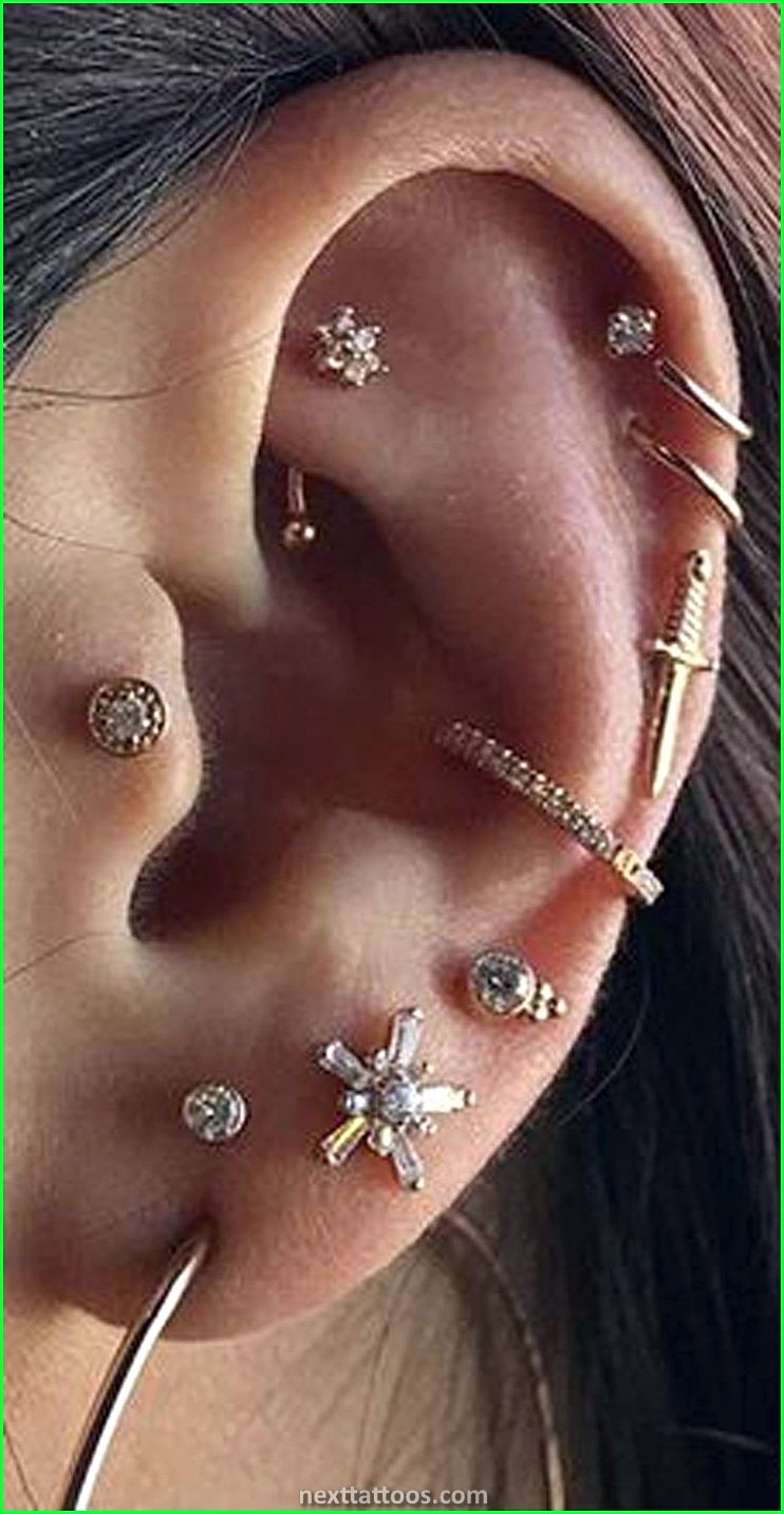 Women's Ear Piercing Ideas