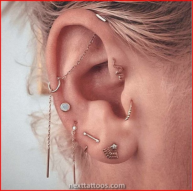 Women's Ear Piercing Ideas