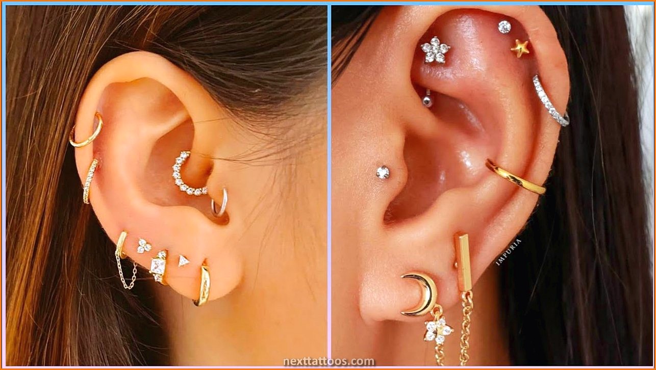 5 Cute and Dainty Ear Piercing Ideas