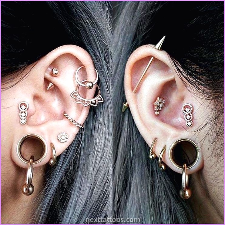 Trendy Ear Piercing Ideas