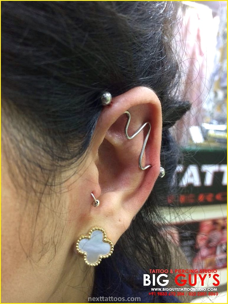 Trendy Ear Piercing Ideas