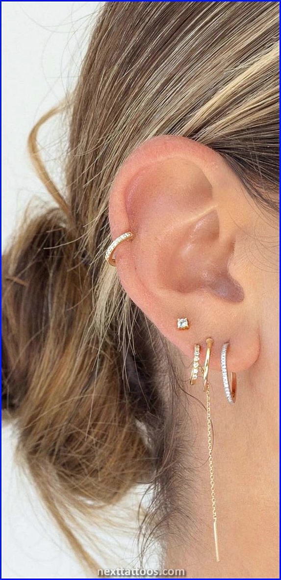 Trendy Ear Piercing Ideas