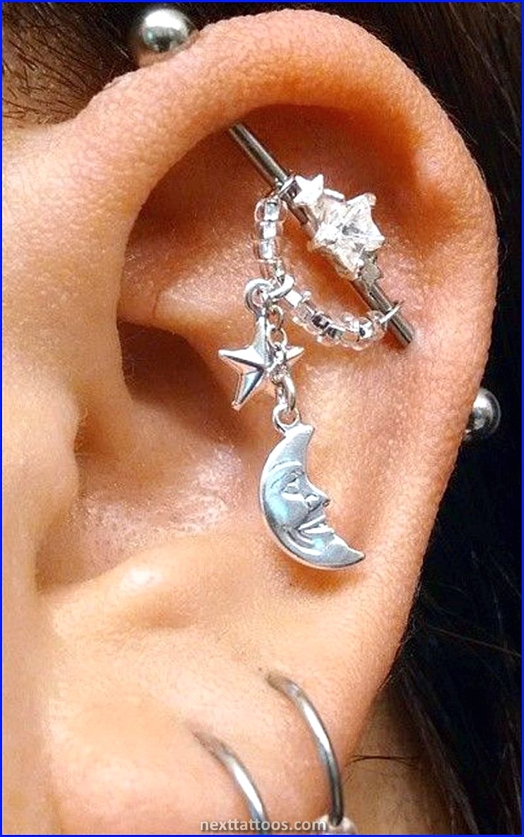 Ear Piercing Ideas With Industrial Theme