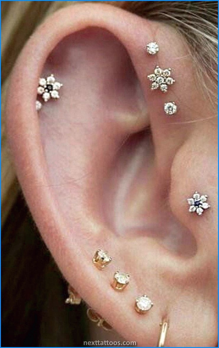 Ear Piercing Ideas With Industrial Theme