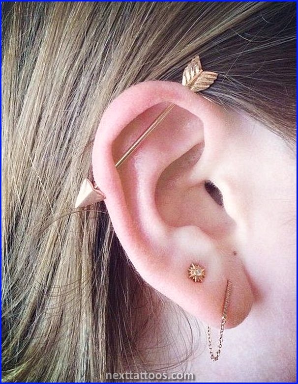 Ear Piercing Ideas With Industrial Theme