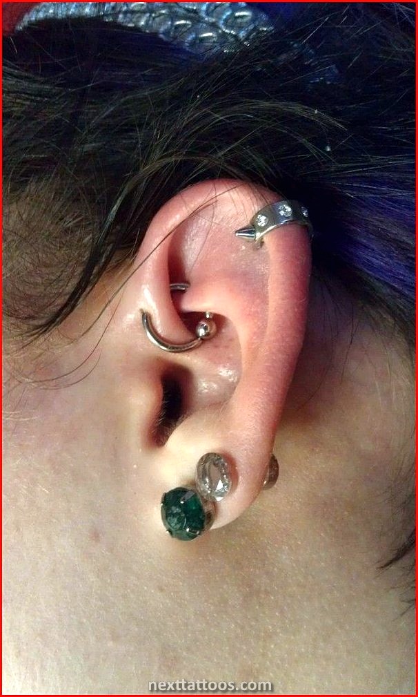 Ear Piercing Ideas With Industrial Theme