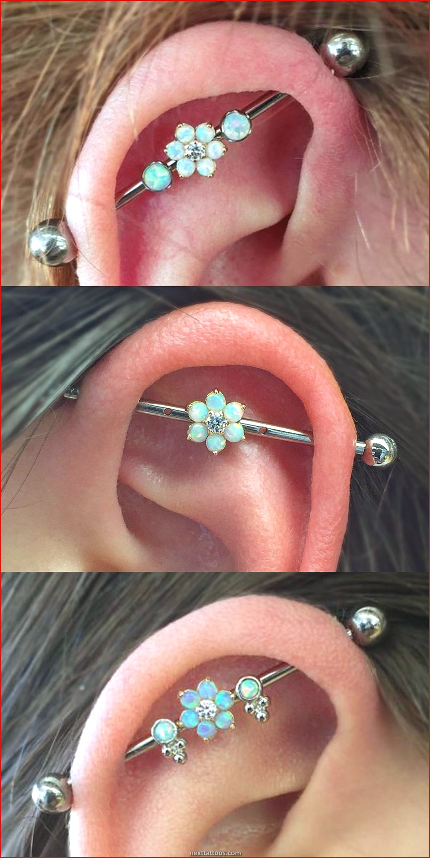 Ear Piercing Ideas With Industrial Theme