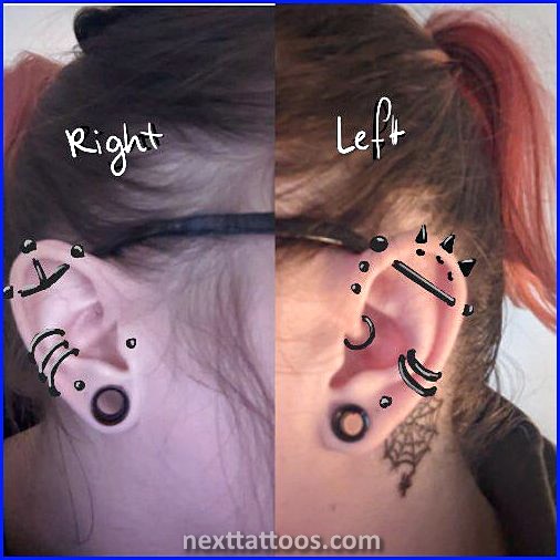 Upper Ear Piercing Ideas