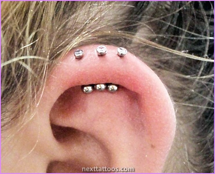 Upper Ear Piercing Ideas