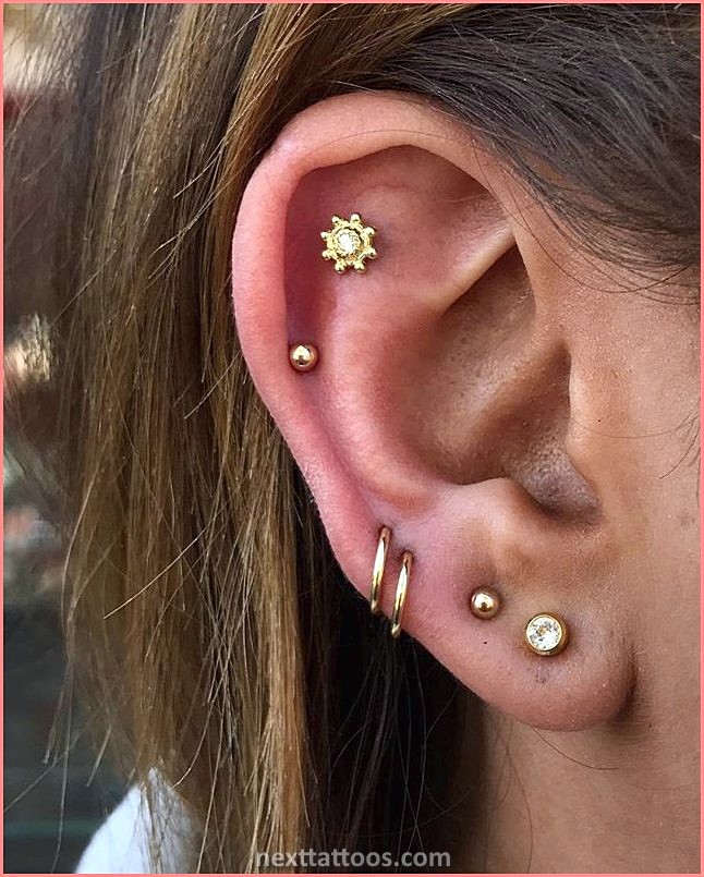 Upper Ear Piercing Ideas