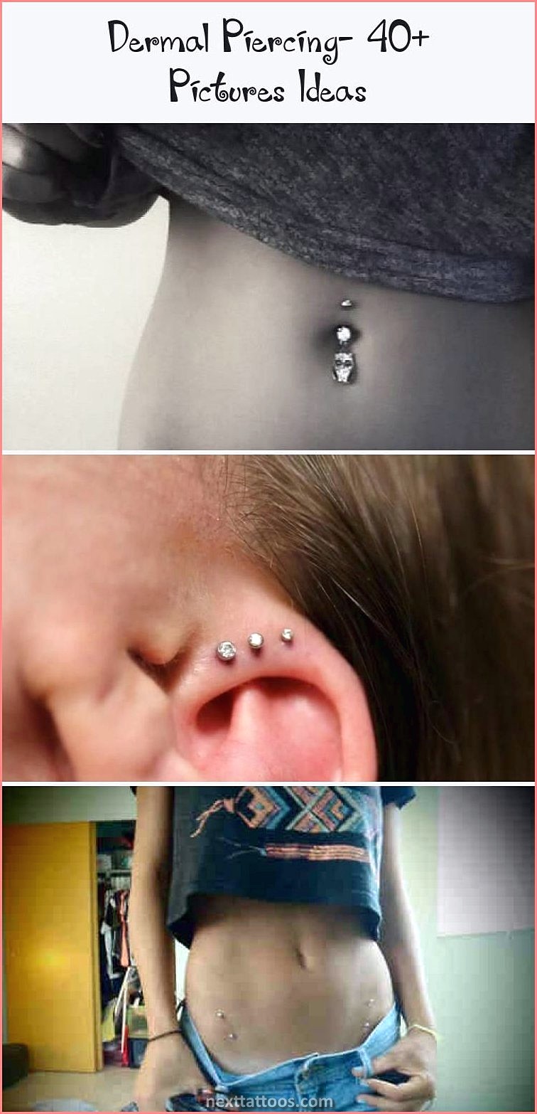 Cute Dermal Piercing Ideas