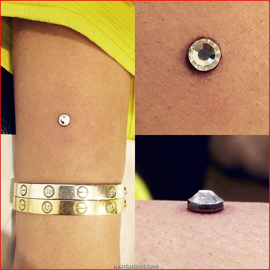 Cute Dermal Piercing Ideas