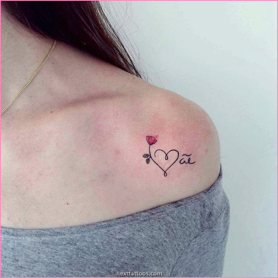 Cute Small Tattoo Ideas For Girls and Women