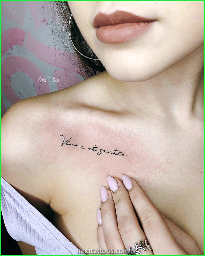 Cute Small Tattoo Ideas For Girls and Women