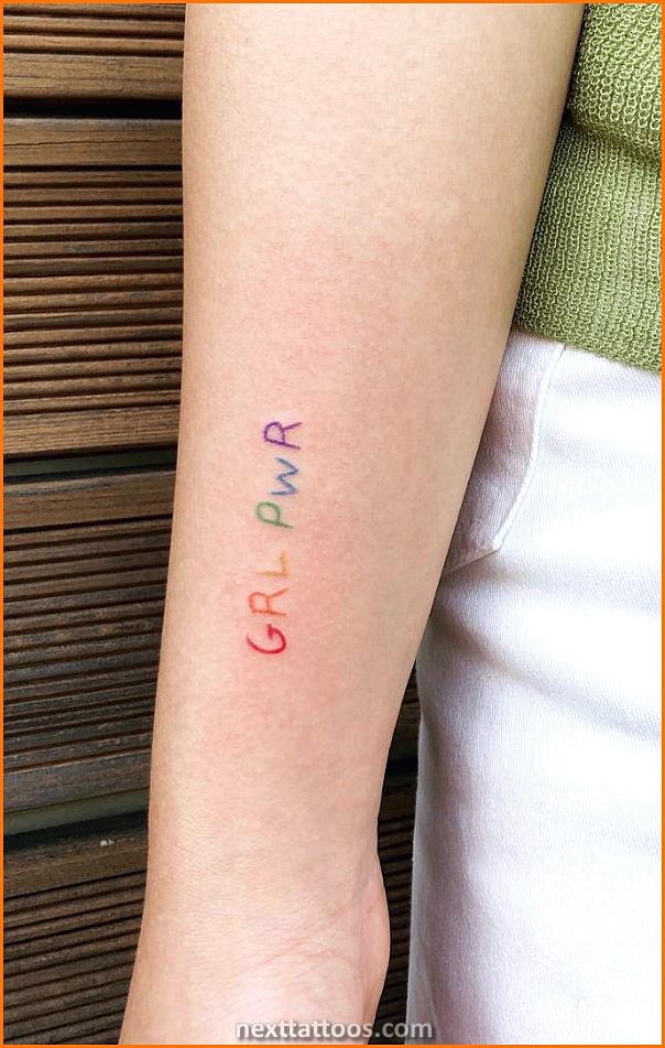 Cute Small Tattoo Ideas For Girls and Women