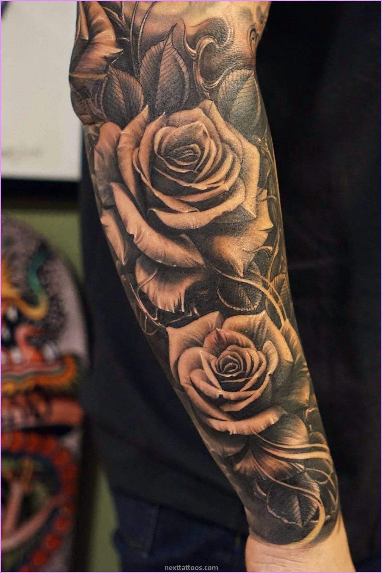 Rose Tattoo Ideas - Forearm, Arm, and Wrist