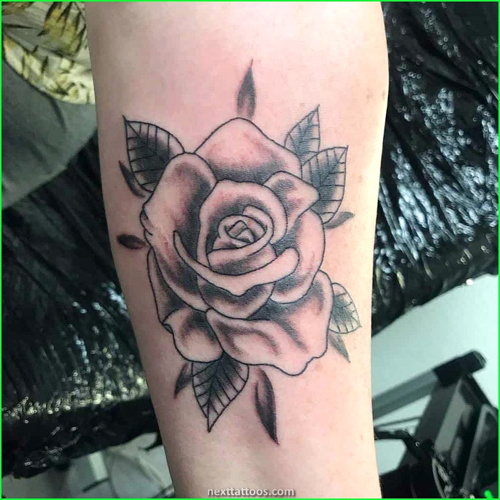 Rose Tattoo Ideas - Forearm, Arm, and Wrist