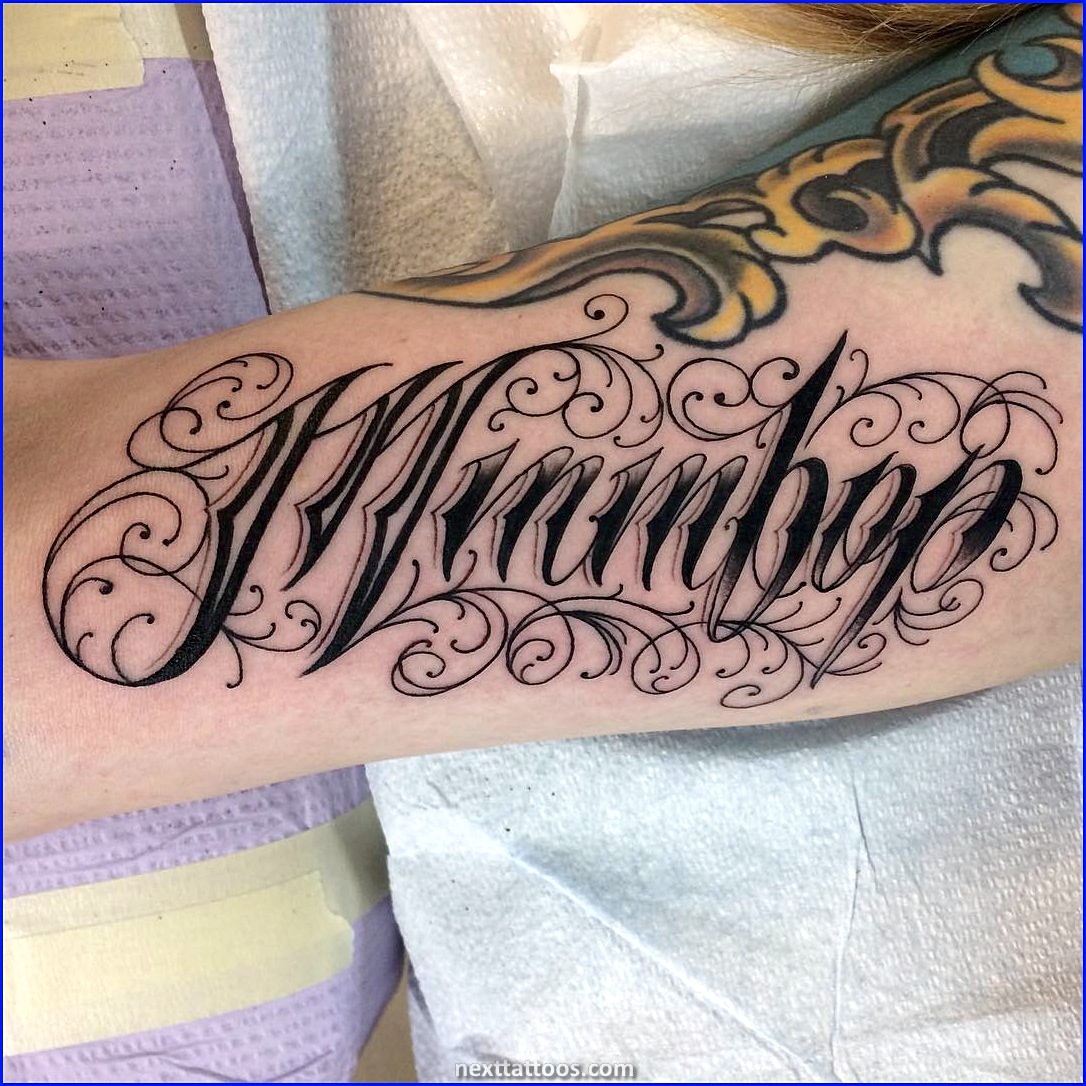 Tattoo Lettering Ideas - Choosing Tattoo Ideas Lettering Styles