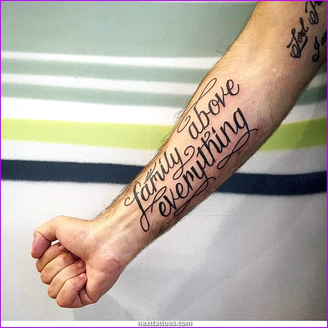 Tattoo Lettering Ideas - Choosing Tattoo Ideas Lettering Styles