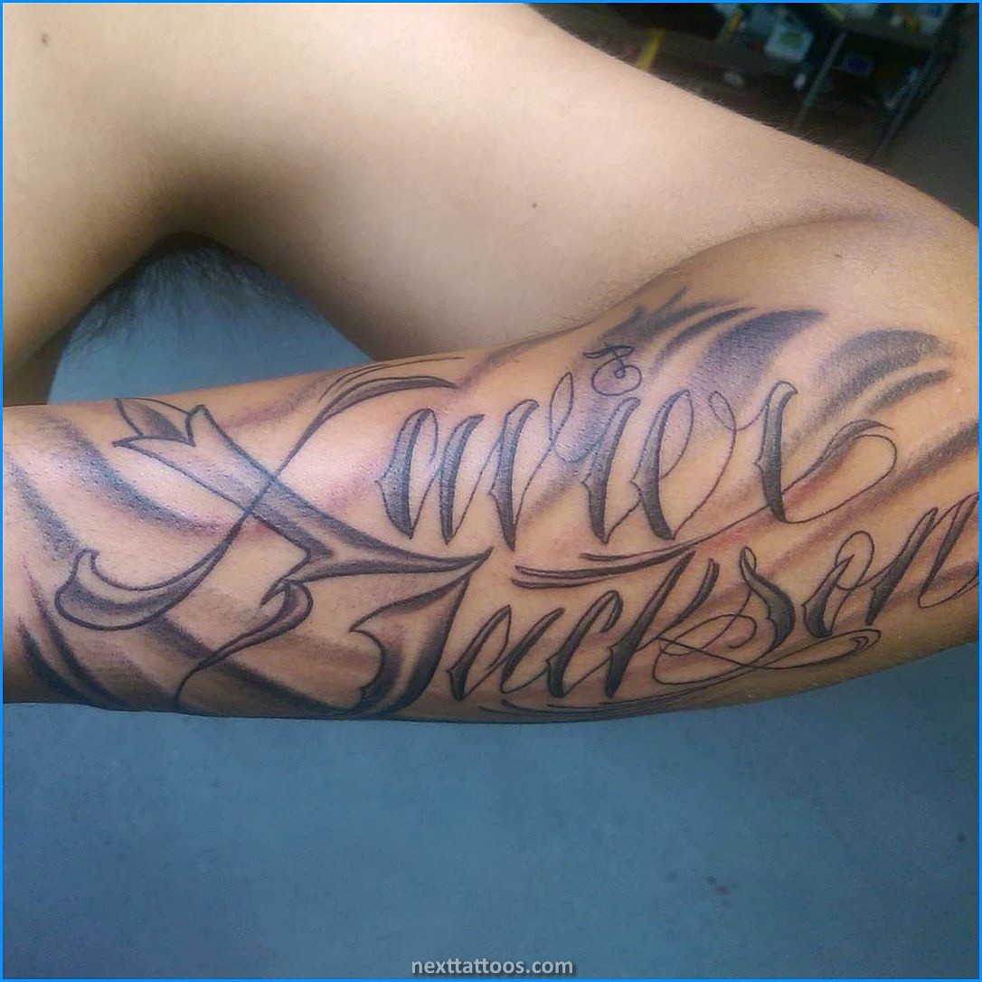 Tattoo Lettering Ideas - Choosing Tattoo Ideas Lettering Styles