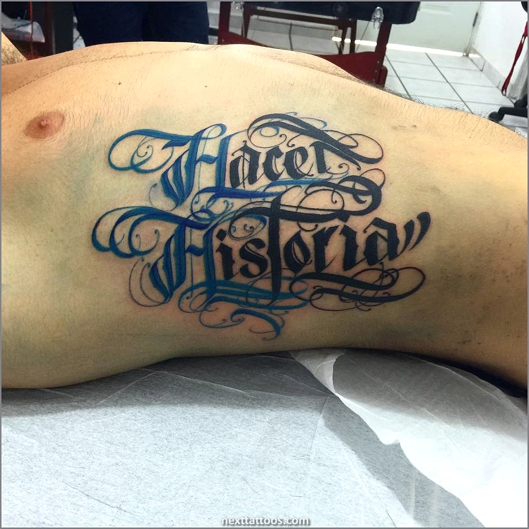 Tattoo Lettering Ideas - Choosing Tattoo Ideas Lettering Styles