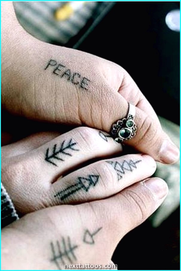 Finger Tattoo Ideas For Males and Females