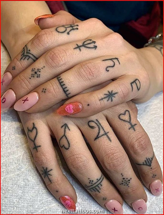 Finger Tattoo Ideas For Males and Females