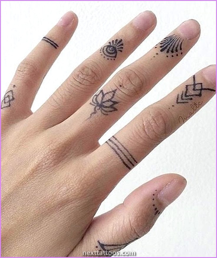 Finger Tattoo Ideas For Males and Females