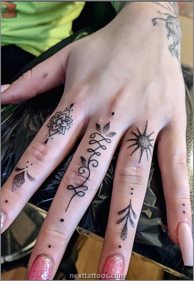 Finger Tattoo Ideas For Males and Females