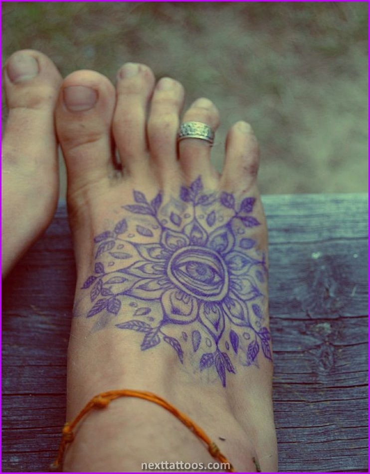 Foot Tattoo Ideas For Ladies