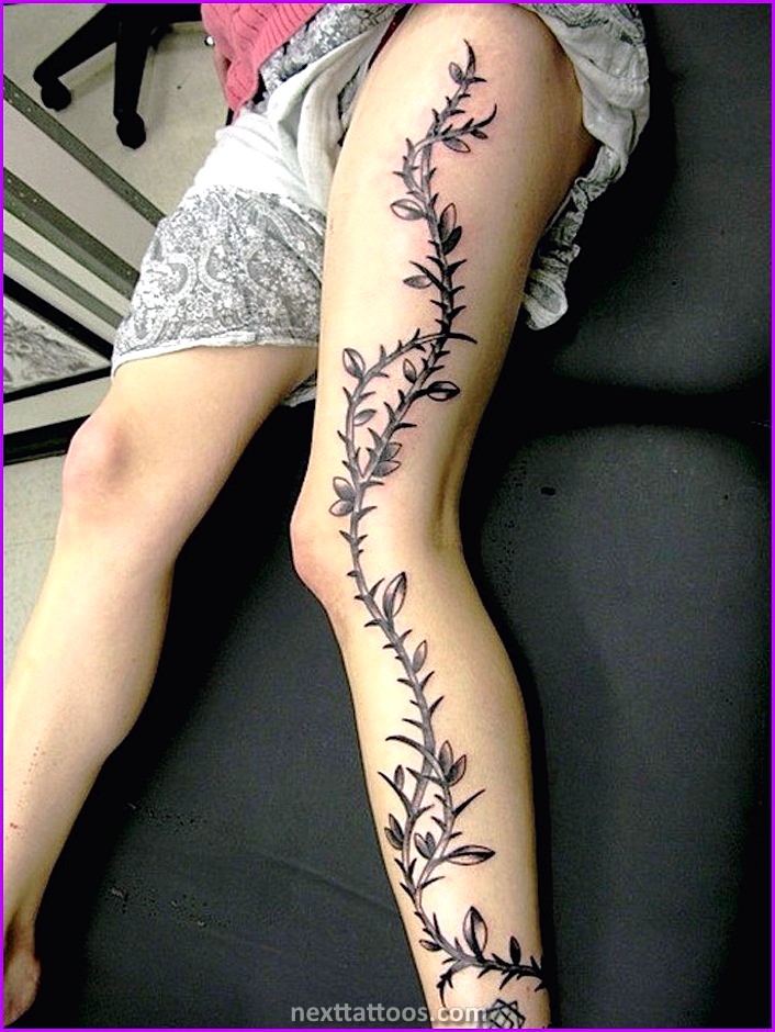 Tattoo Ideas For Women Arm and Thigh