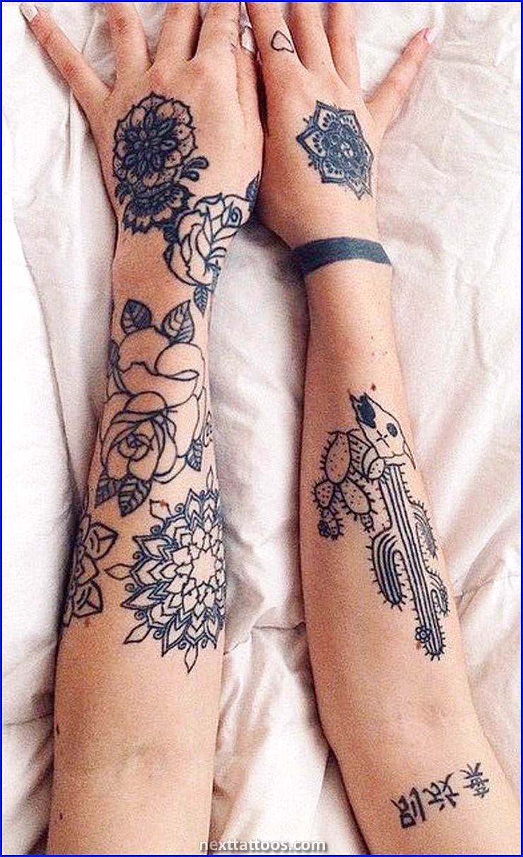 Tattoo Ideas For Women Arm and Thigh