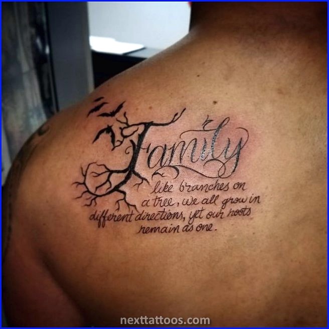 Family Tattoo Ideas For Guys